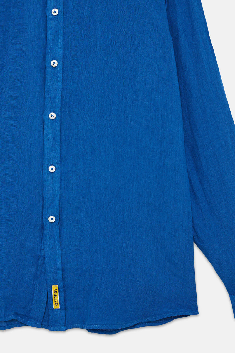 Garment-dyed Linen Shirt