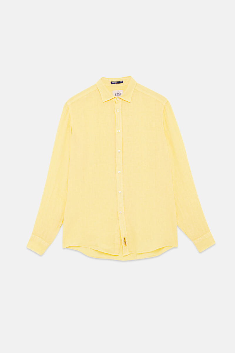 Garment-dyed Linen Shirt