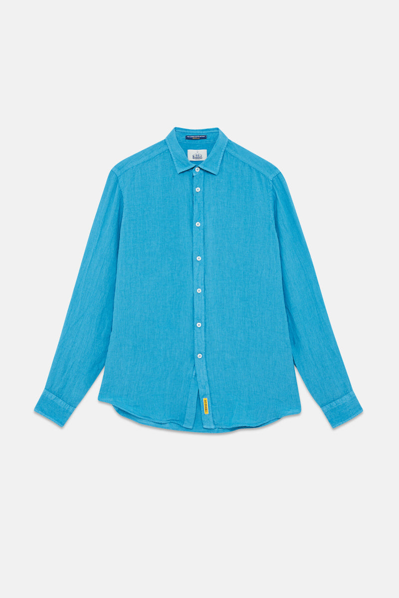 Garment-dyed Linen Shirt