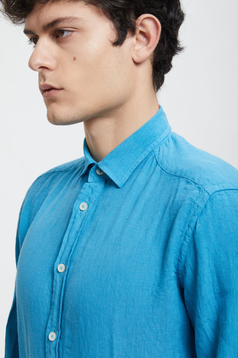 Garment-dyed Linen Shirt