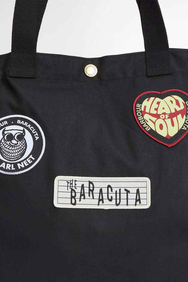 Borsa tote Barbour x Baracuta
