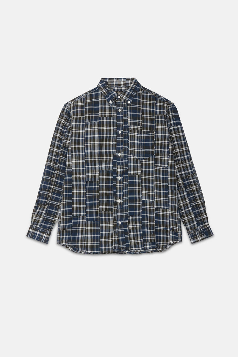 CHECKED BD SHIRT WITH CHEST POCKET