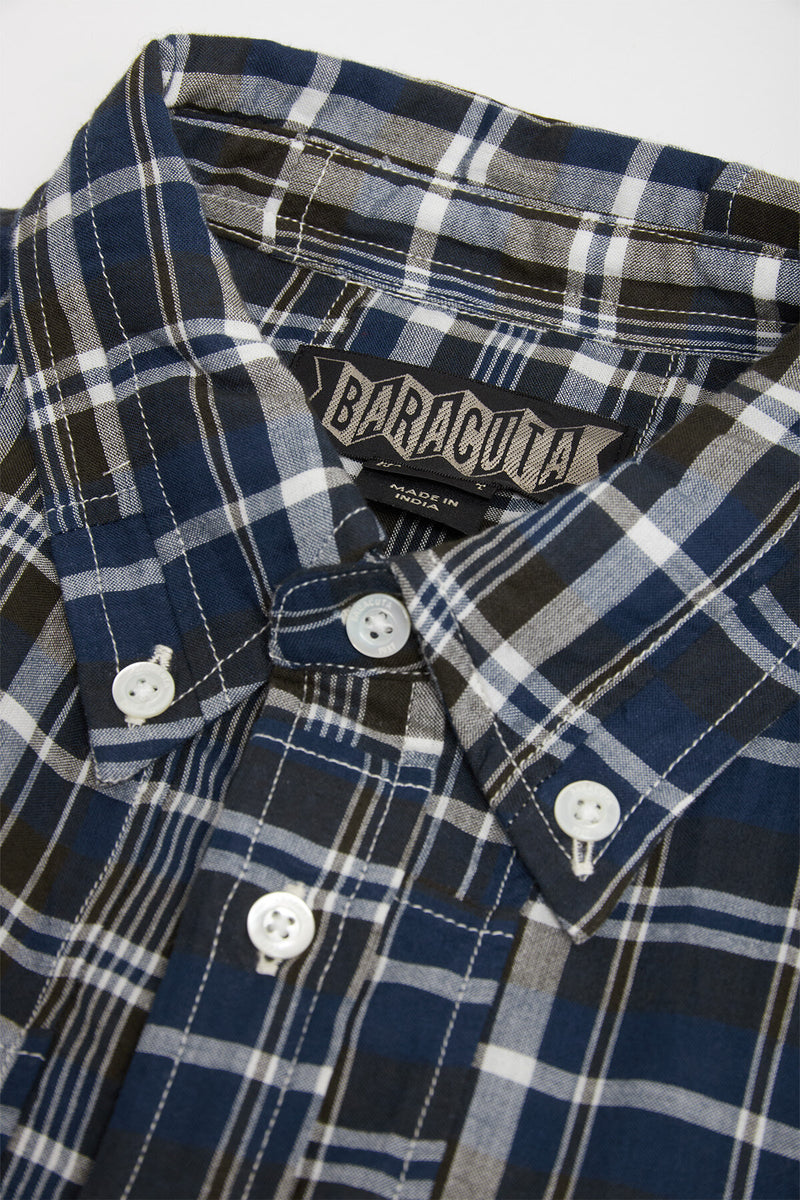 CHECKED BD SHIRT WITH CHEST POCKET