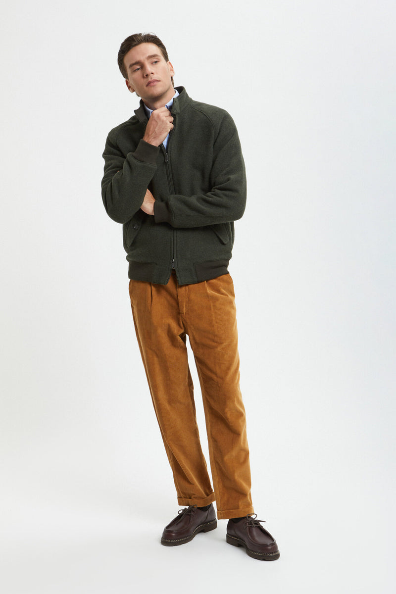 Giacca G9 Baracuta in doppio tessuto di lana