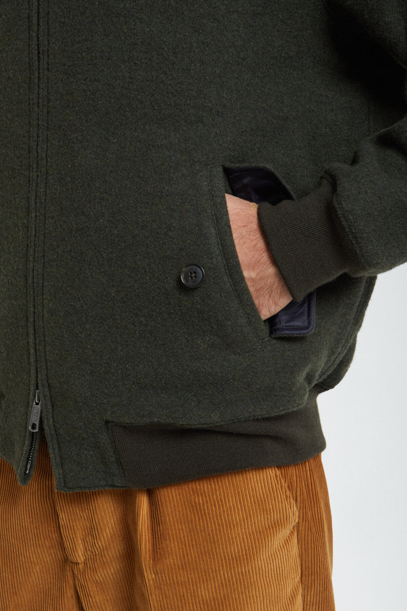 Giacca G9 Baracuta in doppio tessuto di lana