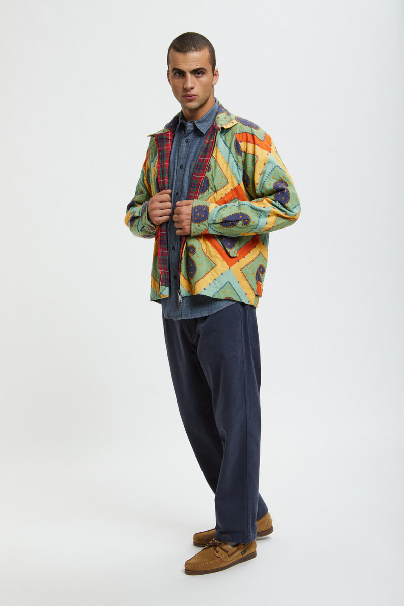 Giacca G4 con motivo Paisley Kartik Research x Baracuta