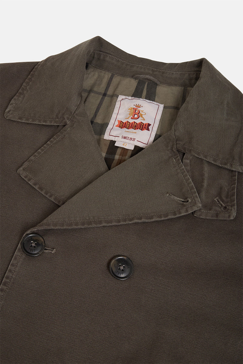 Caban in Canvas Tinto Capo