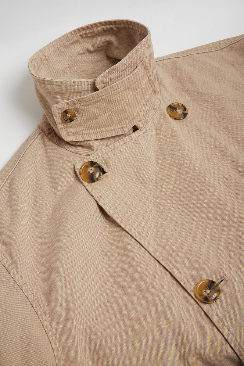 Caban in Canvas Tinto Capo