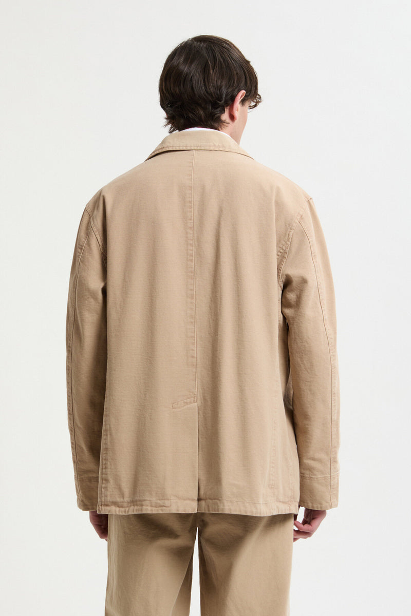 Caban in Canvas Tinto Capo
