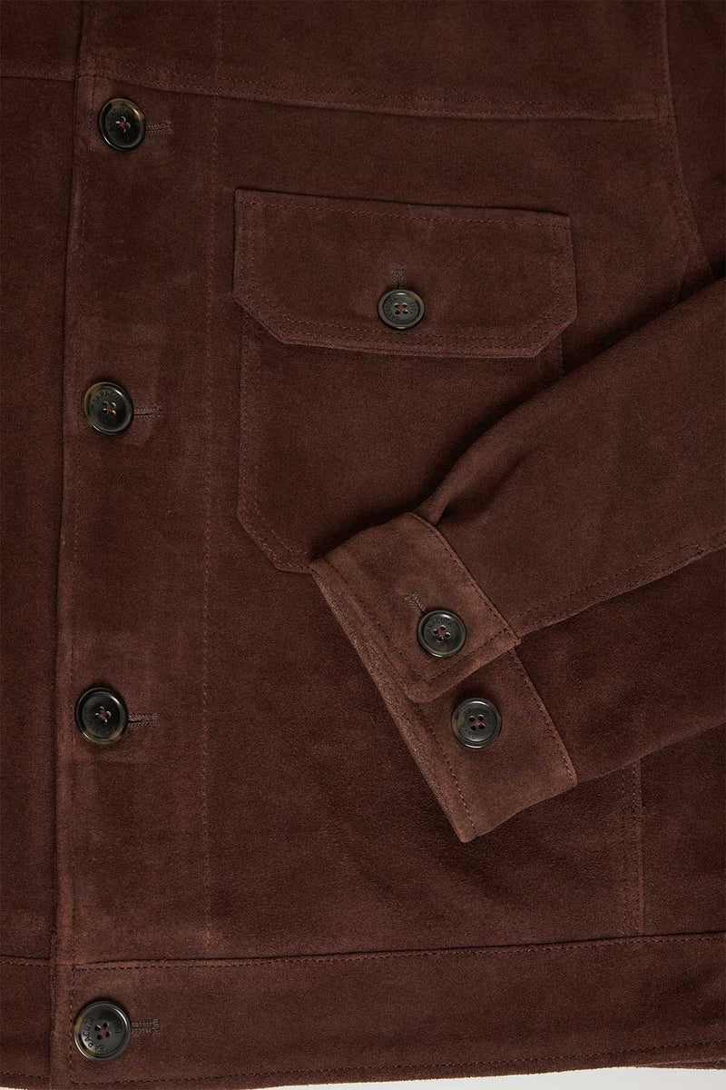 ROUGHOUT SUEDE RIDER JACKET