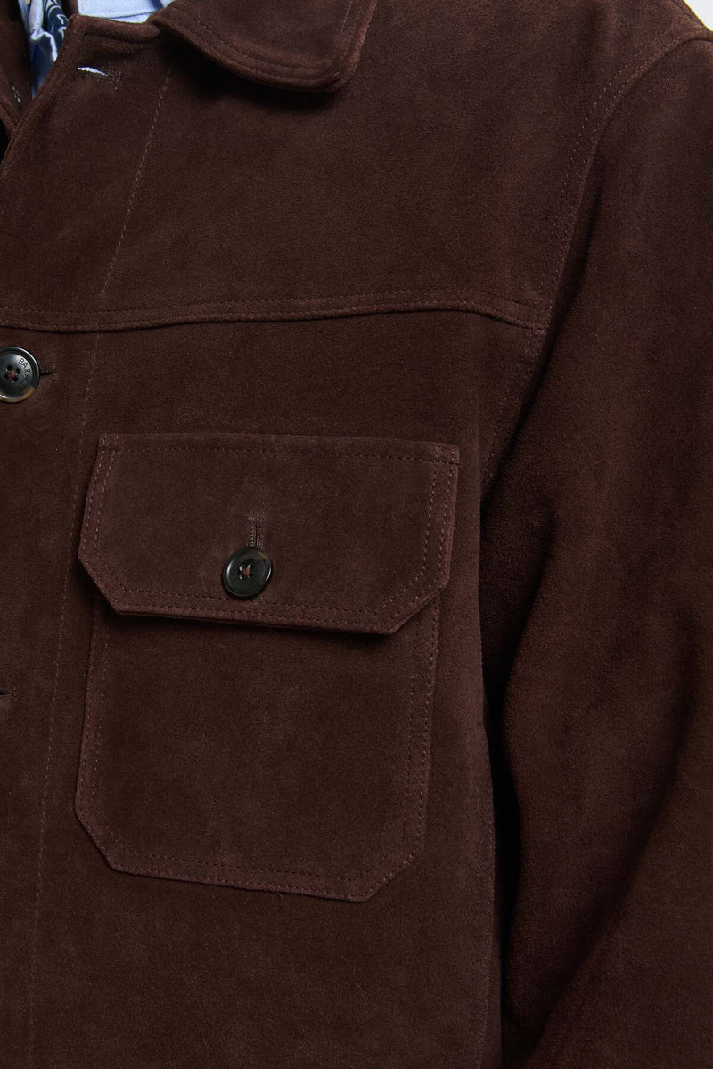 ROUGHOUT SUEDE RIDER JACKET