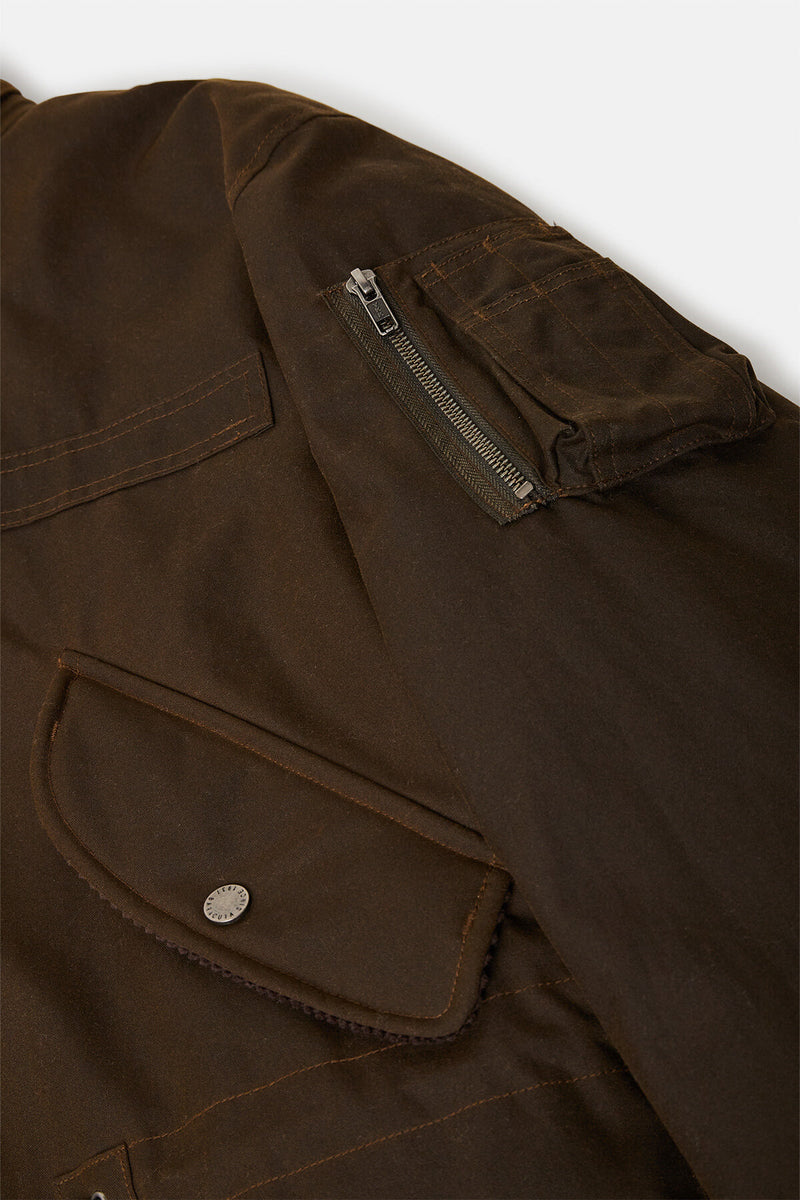 WAXED PARKA