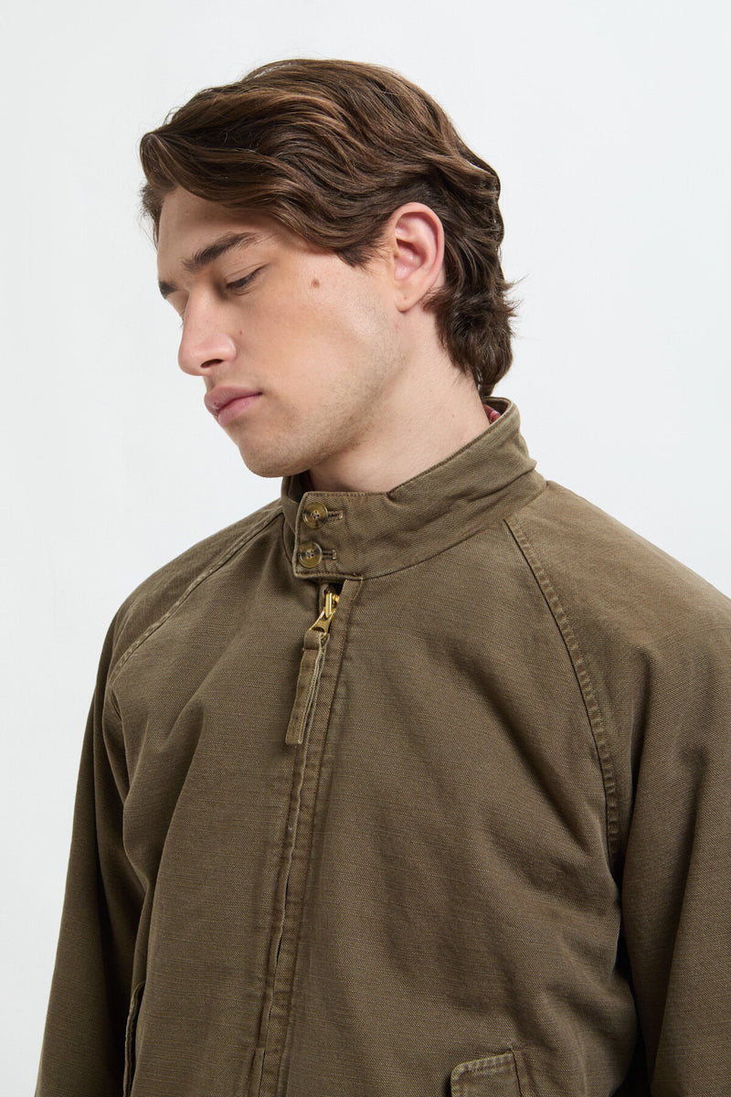 GARMENT-DYED CANVAS G9 PADDED JACKET