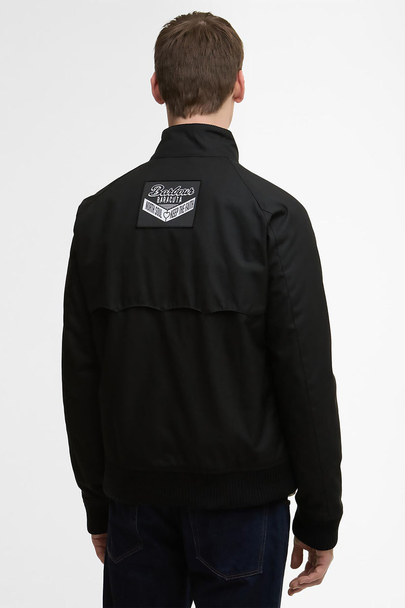 Giacca cerata Porton con badge Barbour x Baracuta