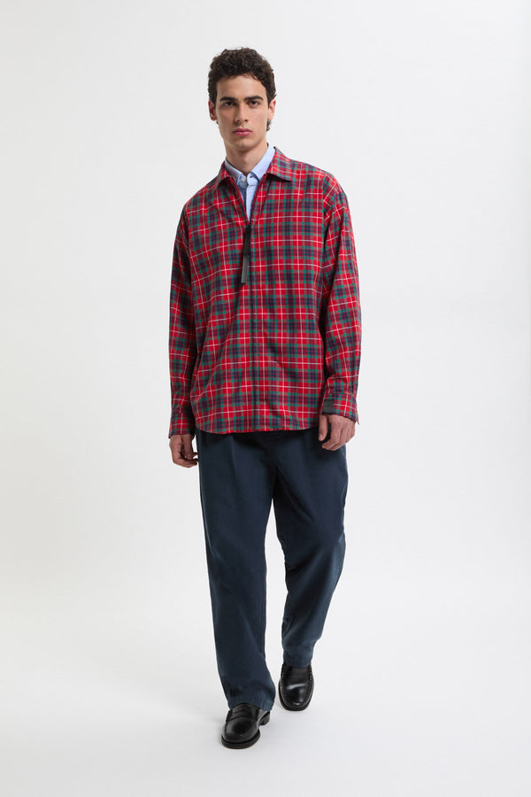N.HOOLYWOOD x BARACUTA CHECK SHIRT