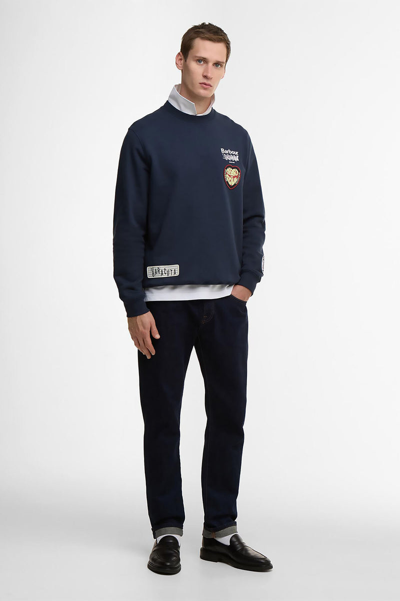 BARBOUR X BARACUTA NORTHERN SWEATSHIRT