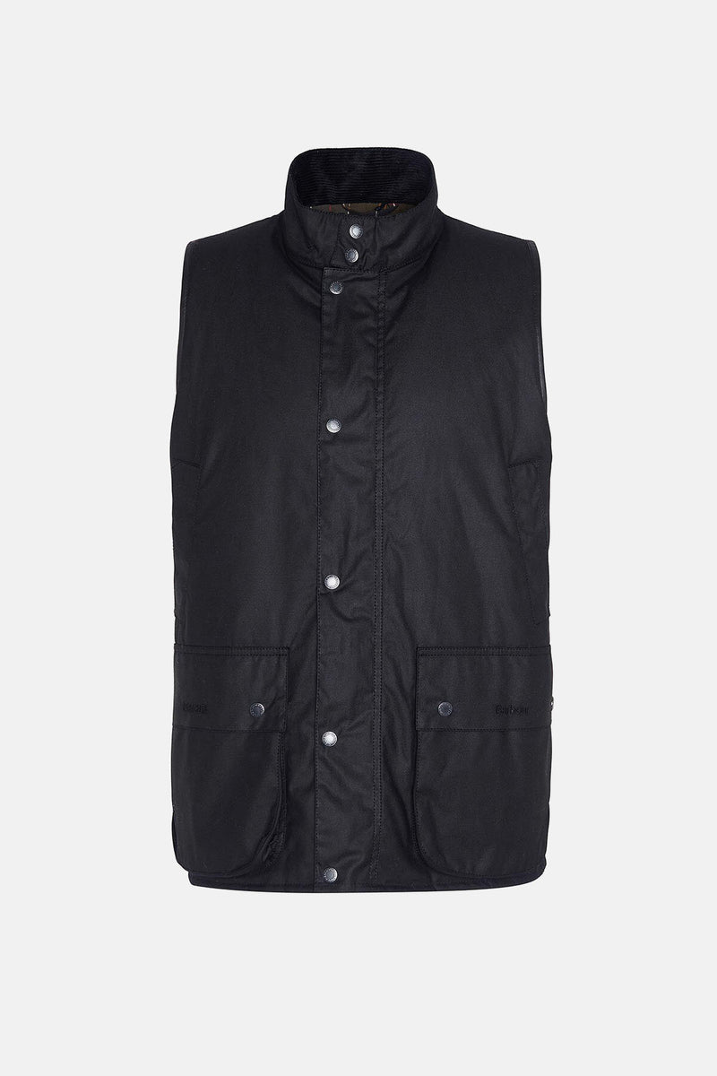 Gilet cerato oversize Barbour x Baracuta