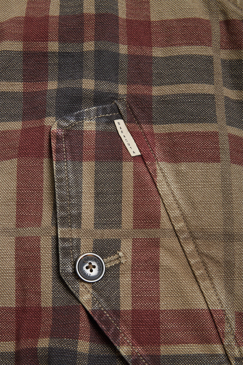 Gilet in Canvas Tinto Capo stampata