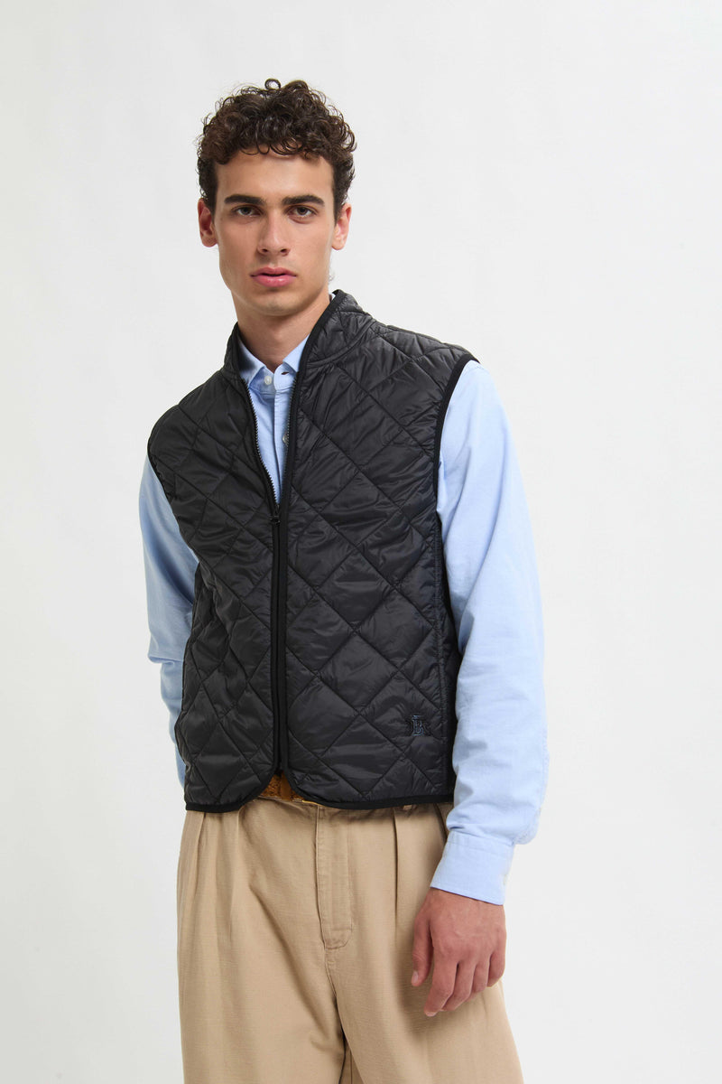 GILET TRAPUNTATO