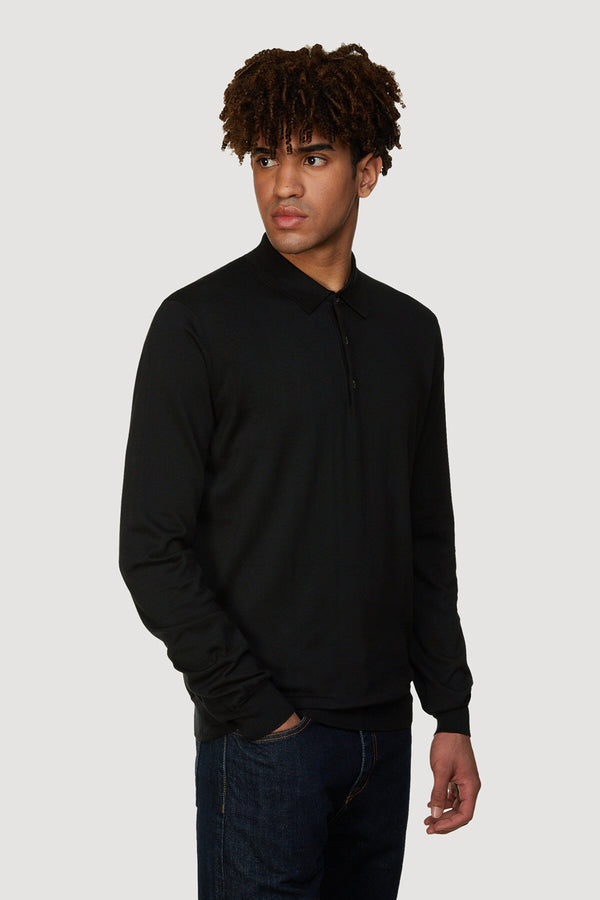 Long Sleeve Polo