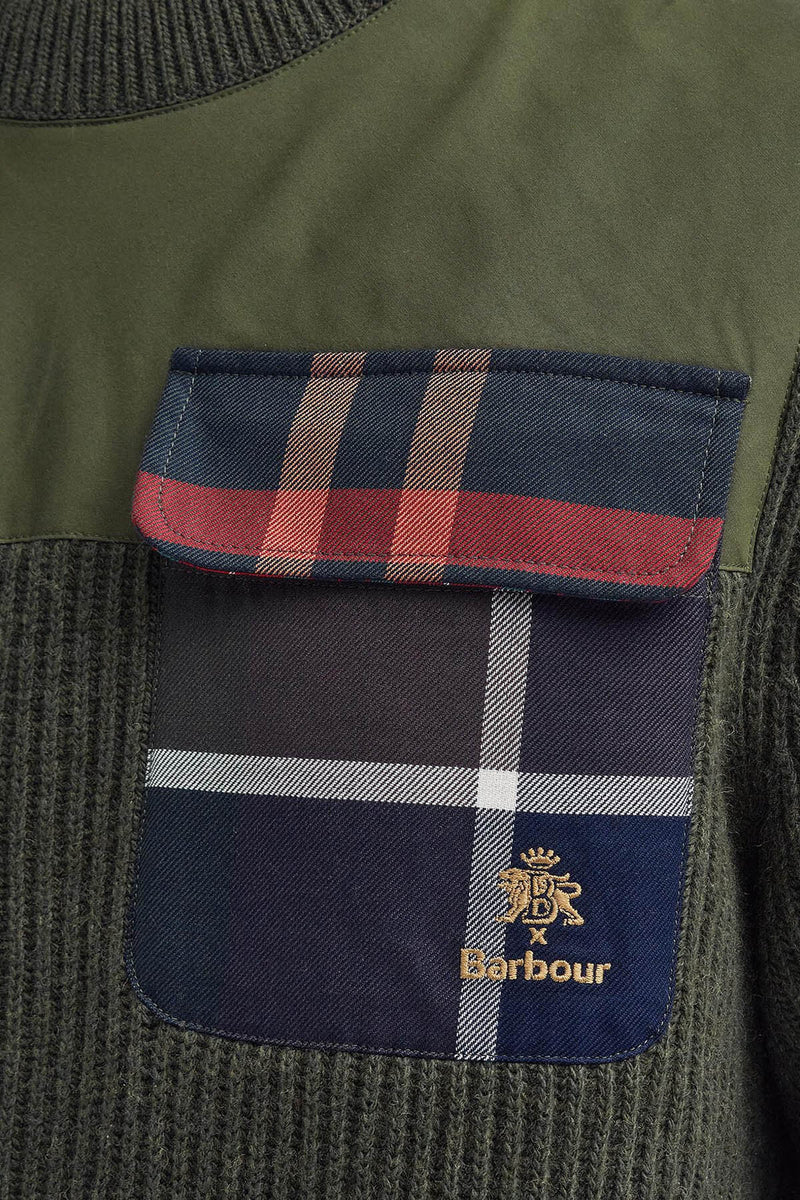 Maglione girocollo Miller Barbour x Baracuta