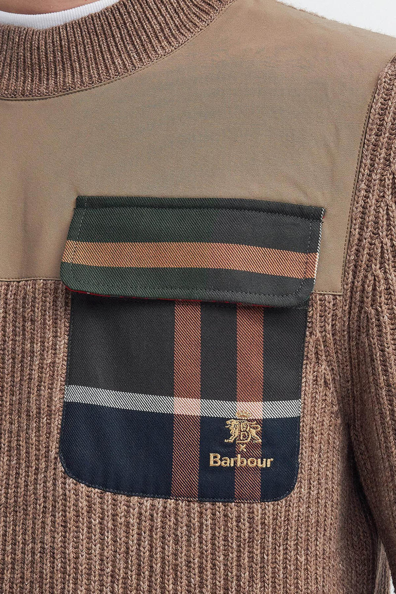 Maglione girocollo Miller Barbour x Baracuta