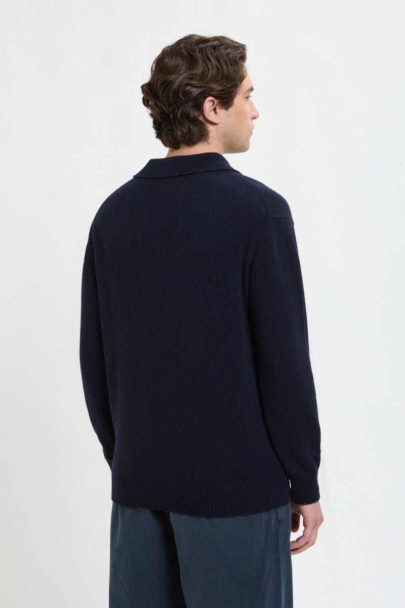 ARGYLE POLO NECK