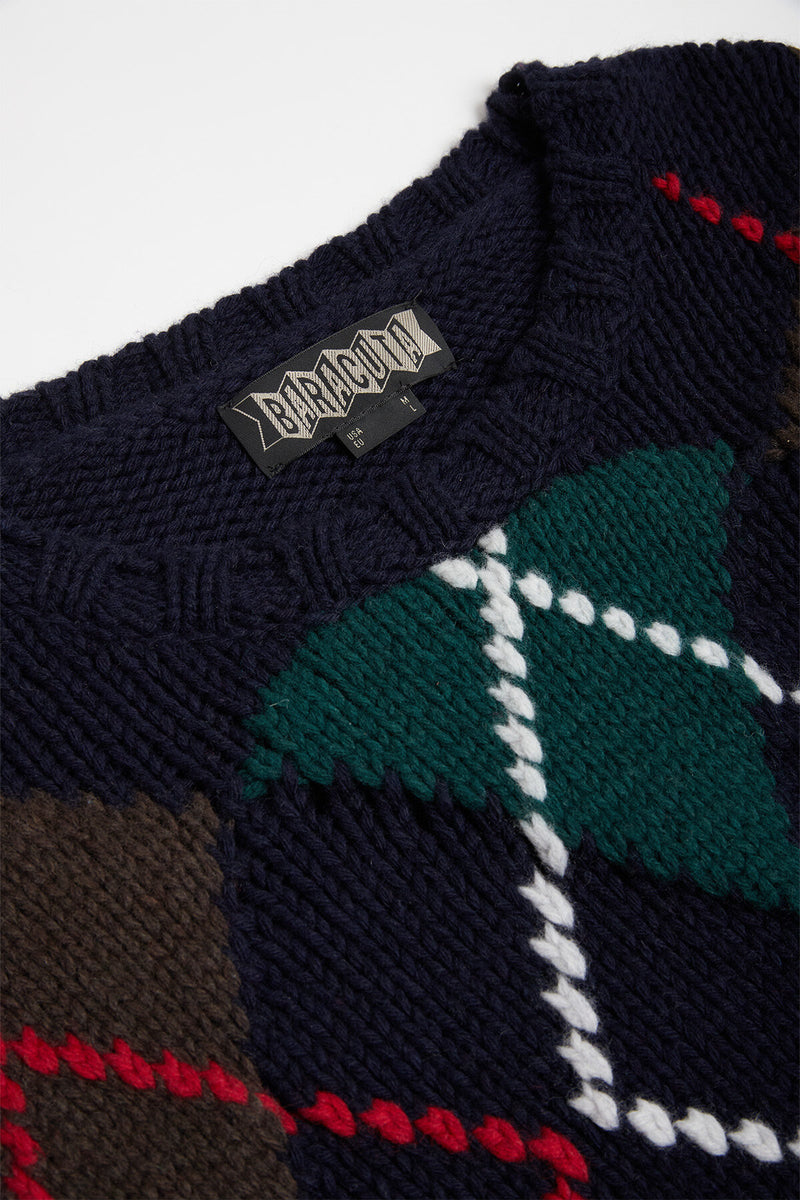 ARGYLE CREWNECK