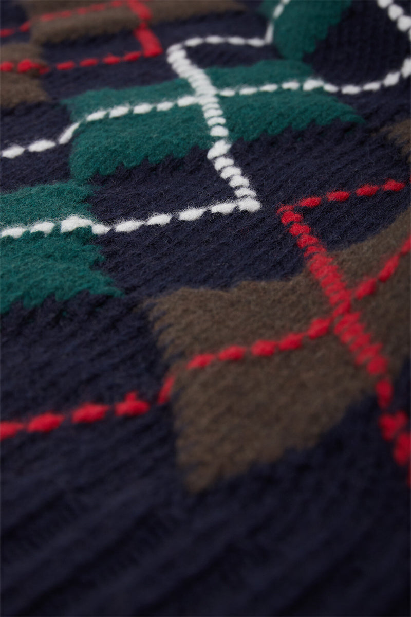 ARGYLE CREWNECK
