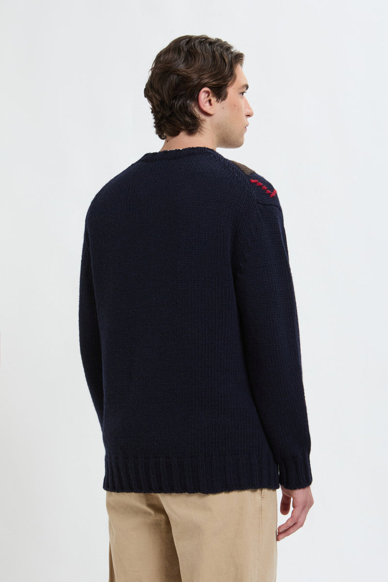 ARGYLE CREWNECK