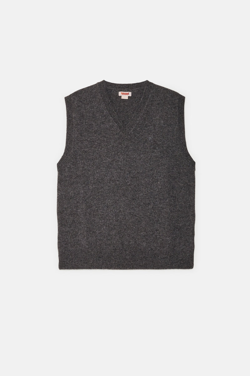 GILET IN LANA SHETLAND
