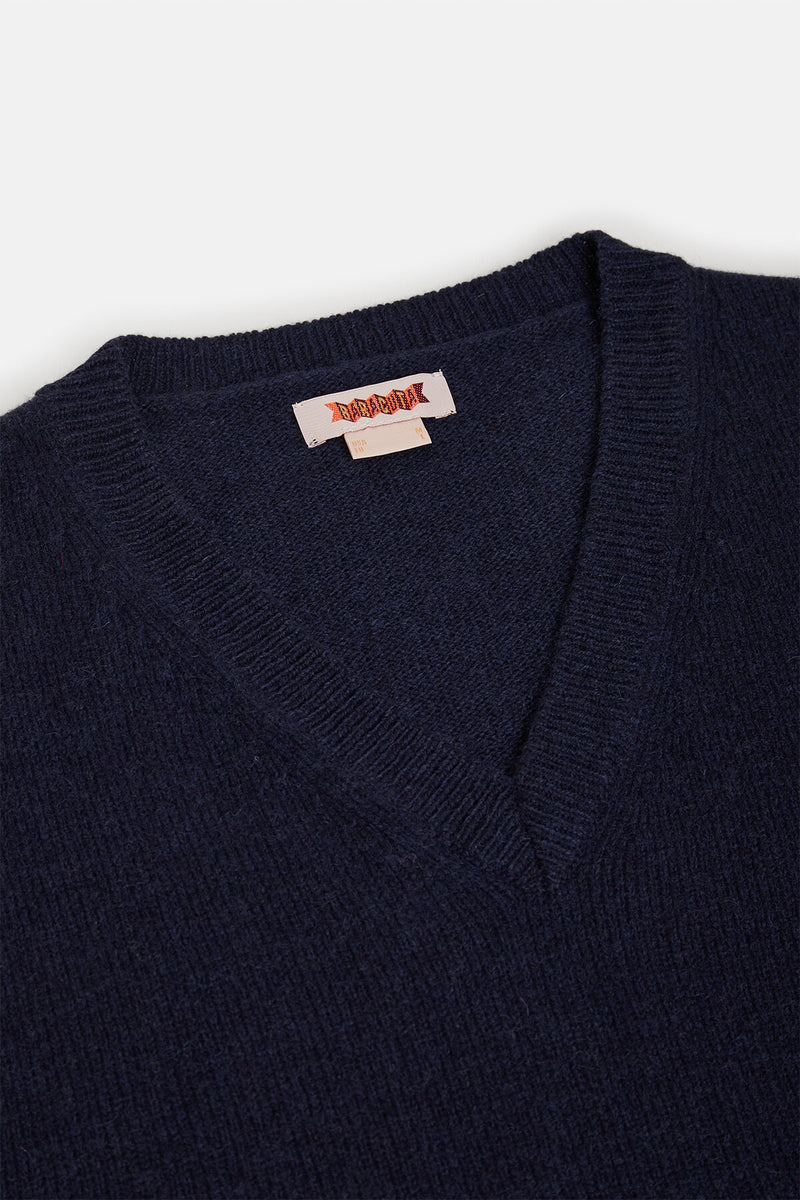 GILET IN LANA SHETLAND