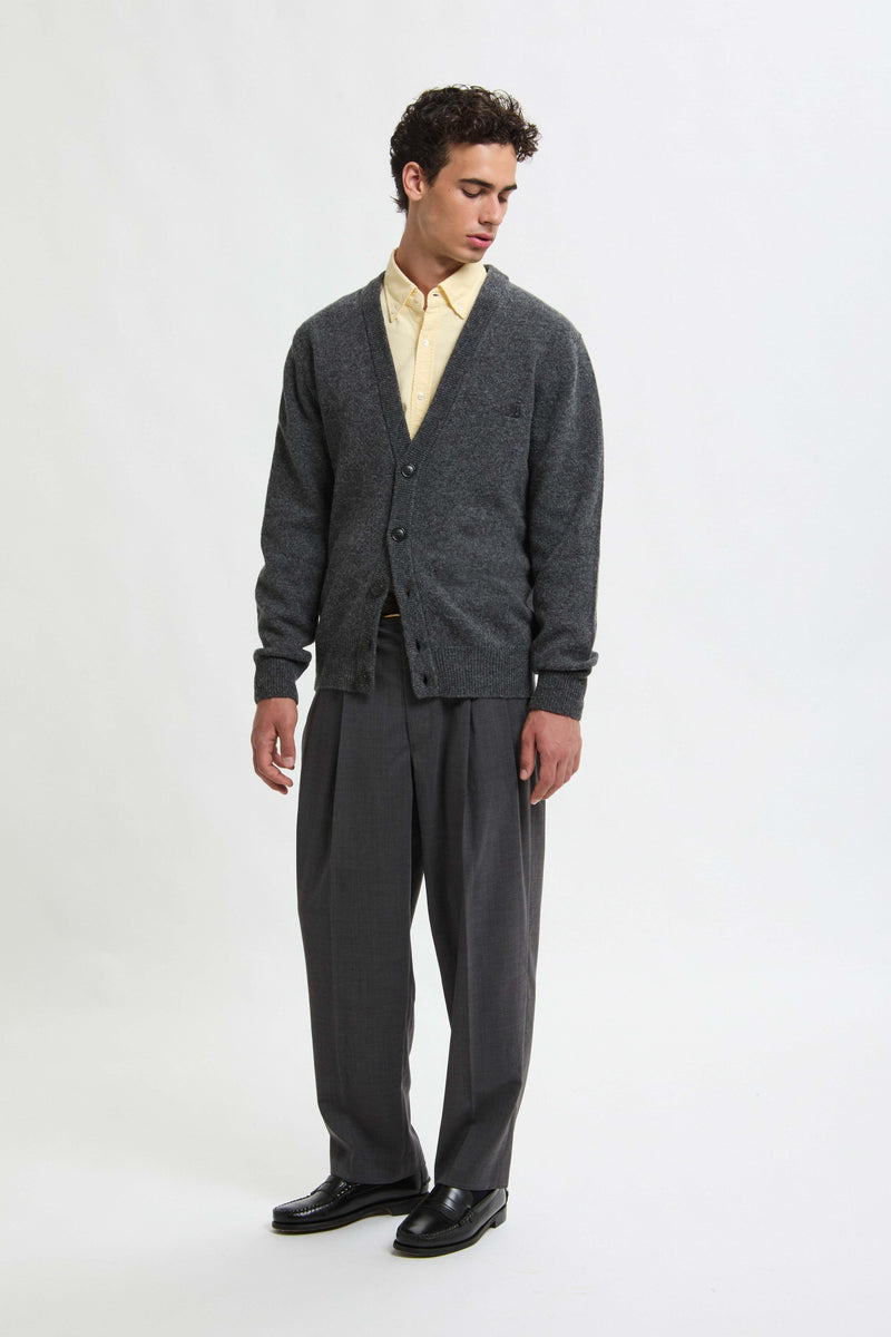 CARDIGAN IN LANA SHETLAND
