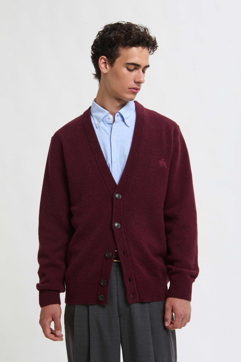 CARDIGAN IN LANA SHETLAND