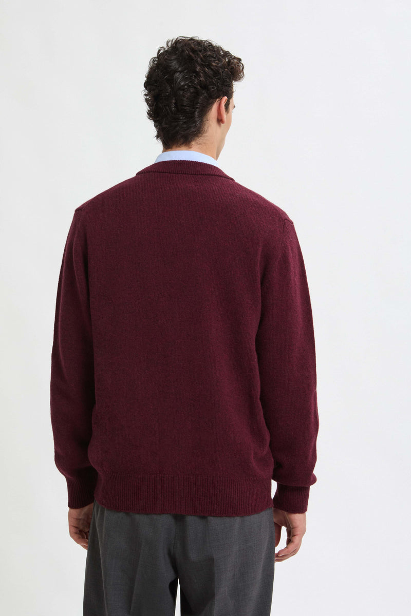 CARDIGAN IN LANA SHETLAND