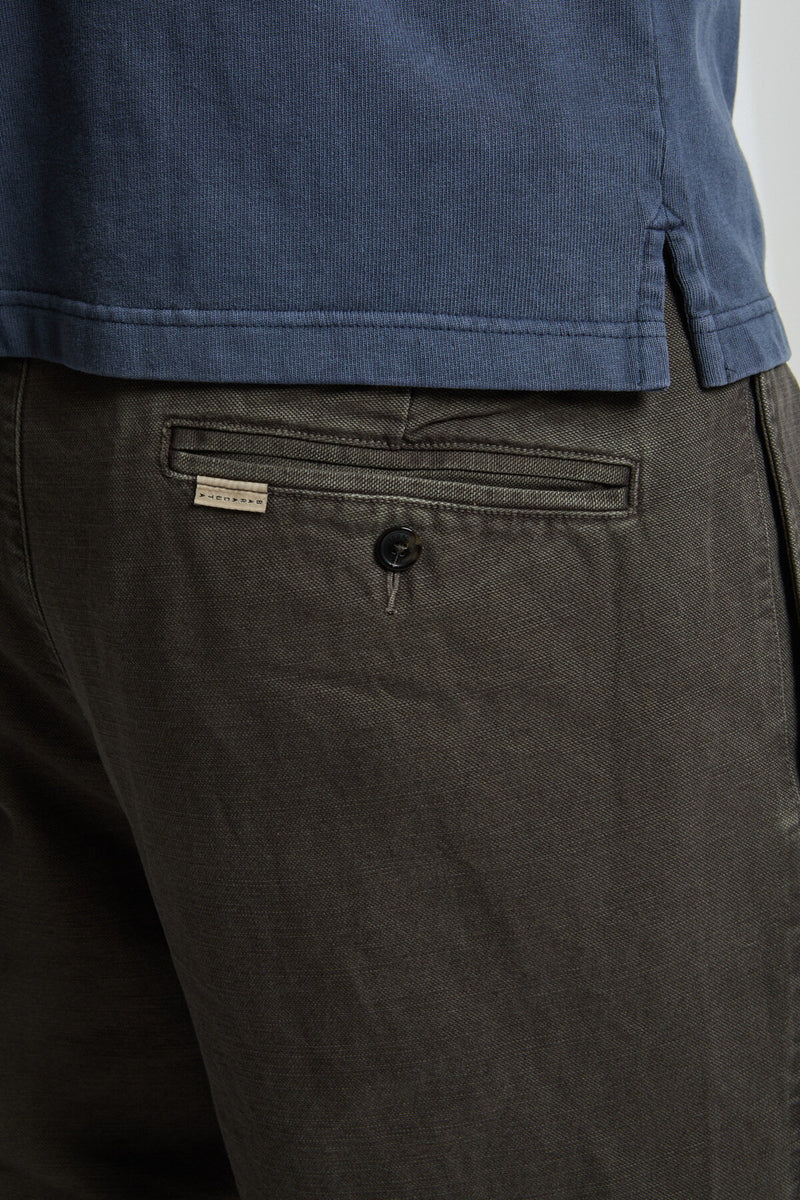 Pantaloni in Canvas Tinto Capo