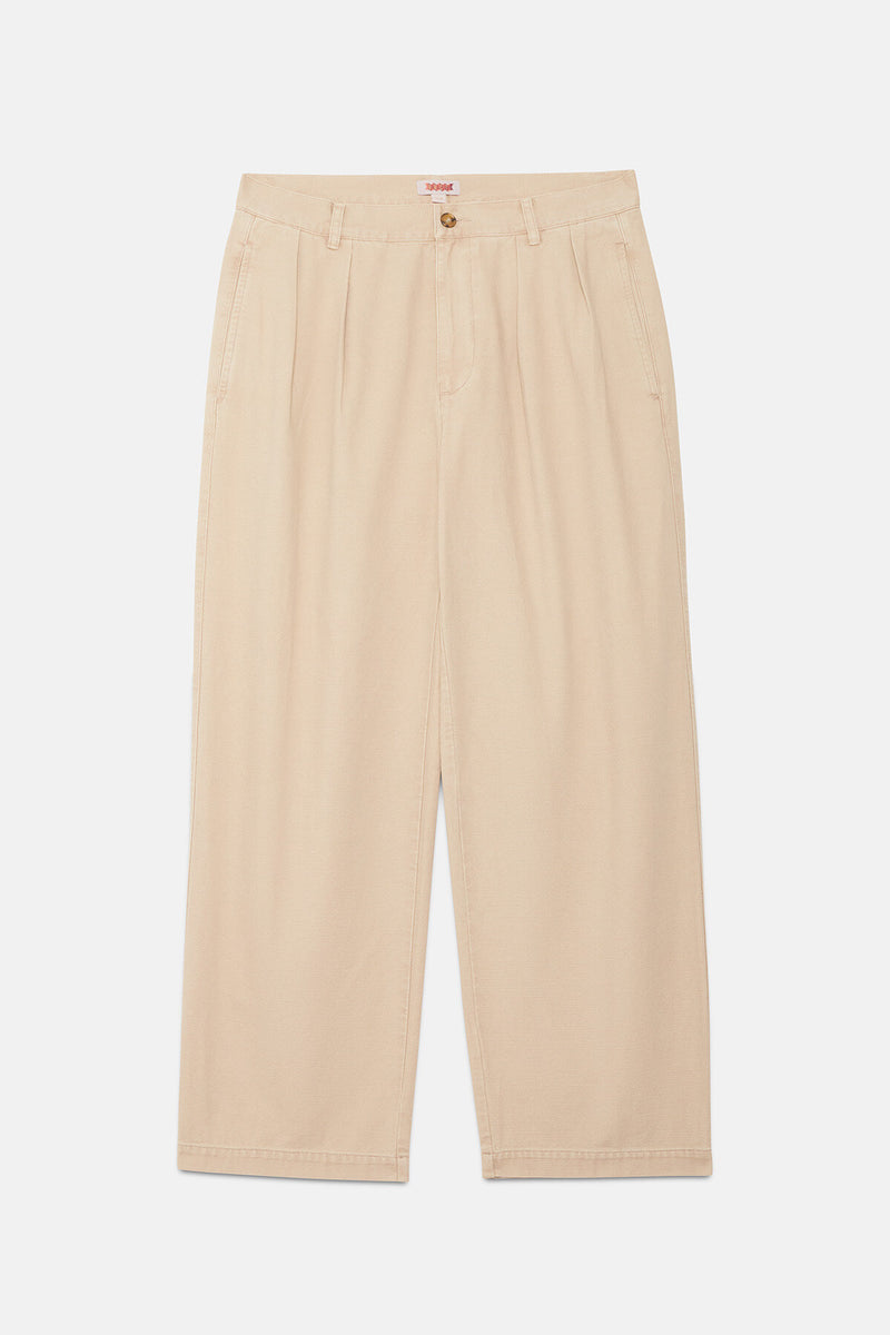 Canvas Garment Dyed Trousers