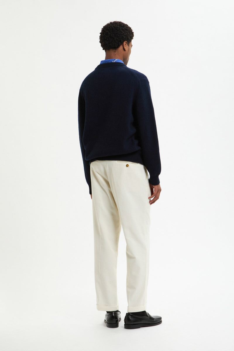 PANTALONI IN VELLUTO A COSTE