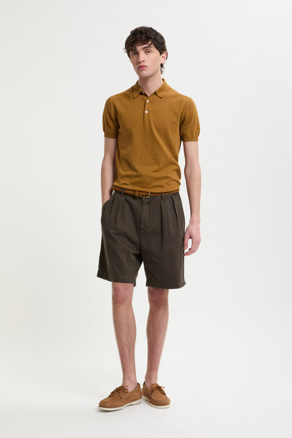 Canvas Garment Dyed Shorts