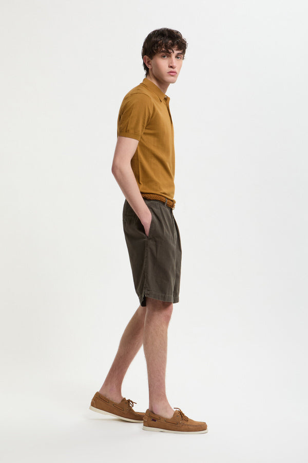 Canvas Garment Dyed Shorts