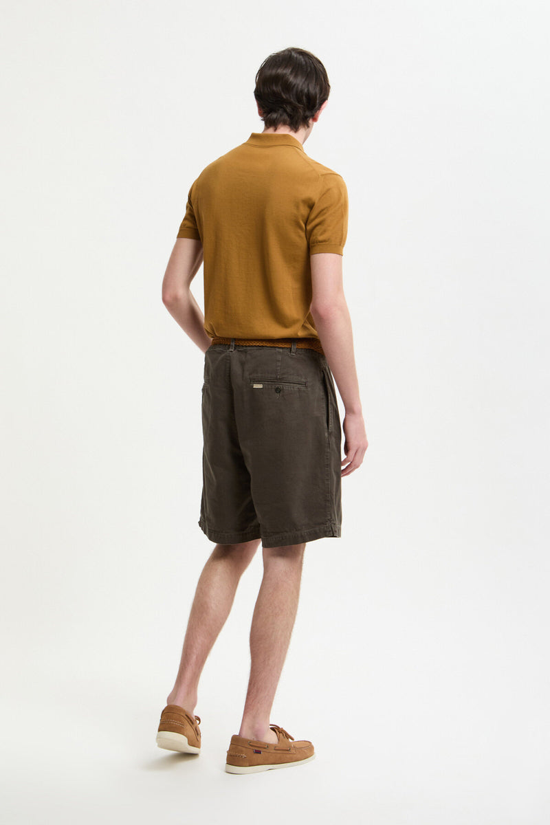 Canvas Garment Dyed Shorts