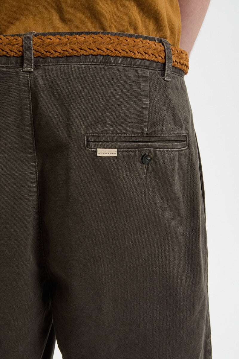 Canvas Garment Dyed Shorts