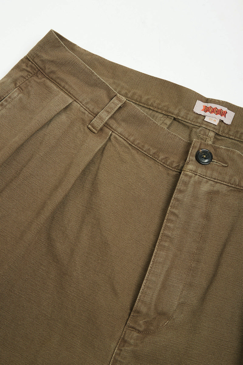 Canvas Garment Dyed Shorts