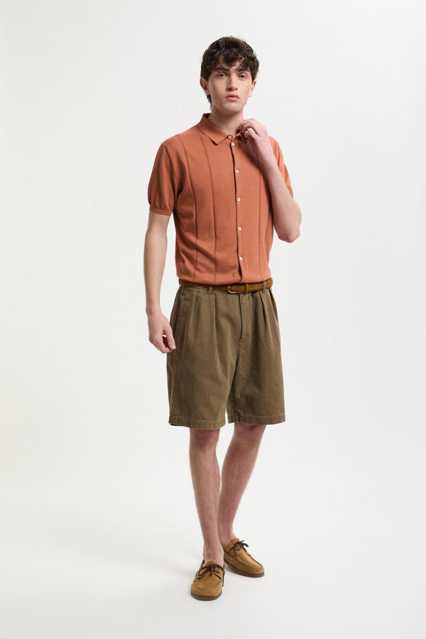 Canvas Garment Dyed Shorts