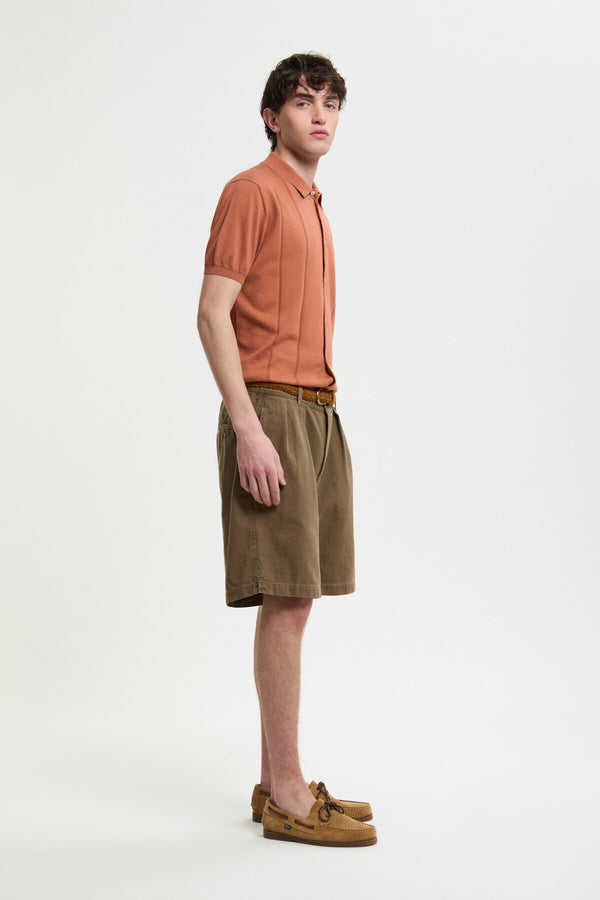 Canvas Garment Dyed Shorts