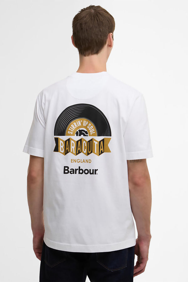 BARBOUR X BARACUTA VYNIL TEE