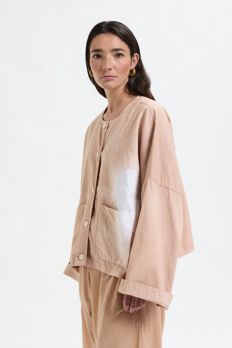 Canvas jaket dune tye&dye