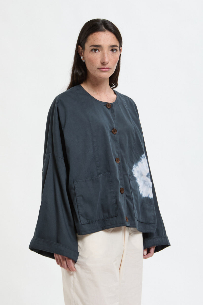 Canvas jaket dune tye&dye