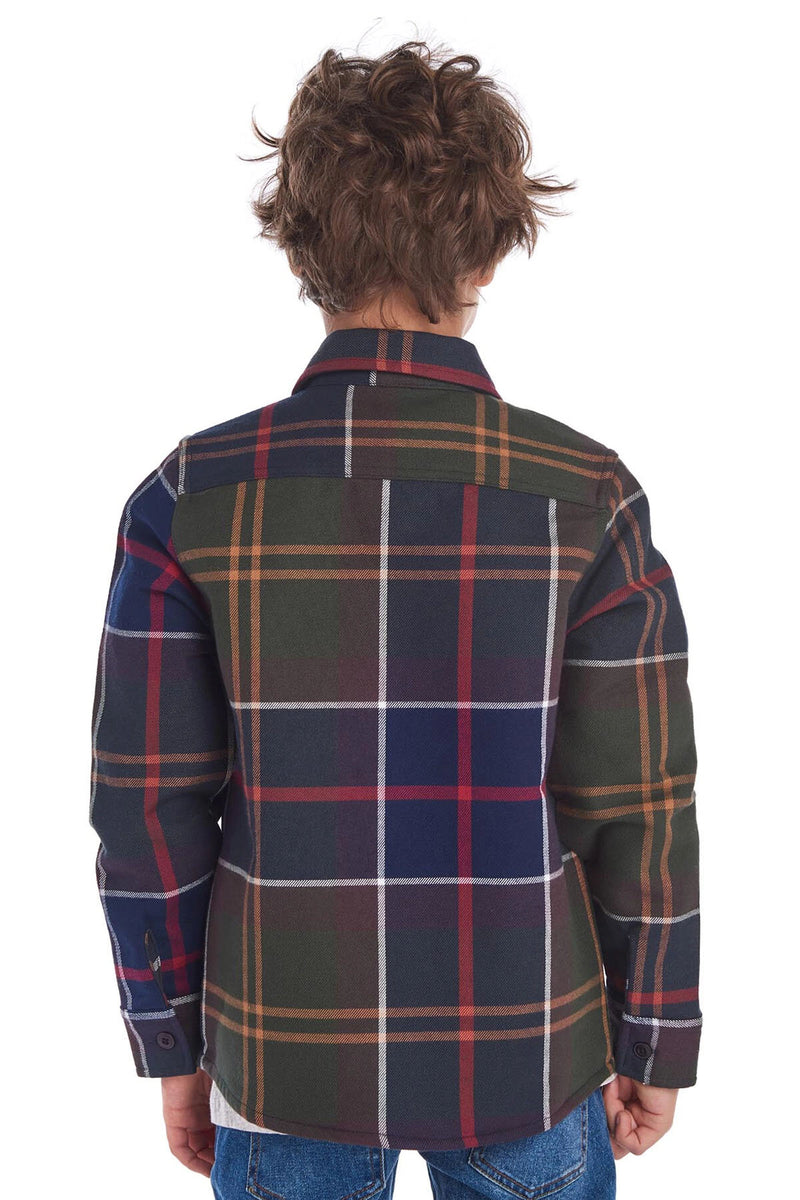 Overshirt Barbour Boys Tartan