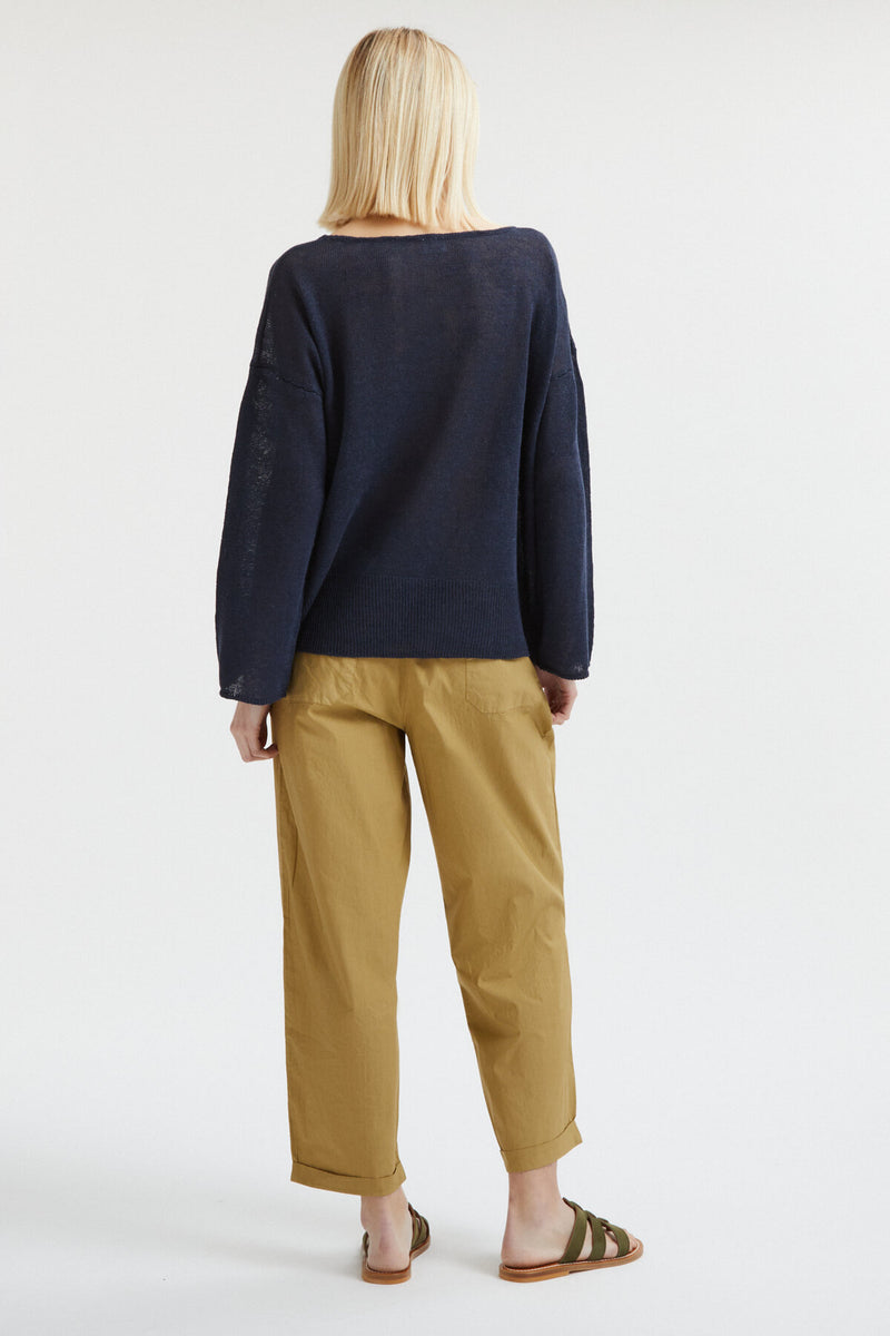 Linen jumper